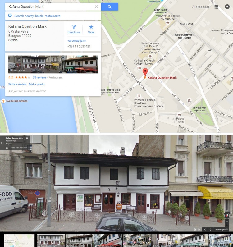 Google Map Views - Beograd
