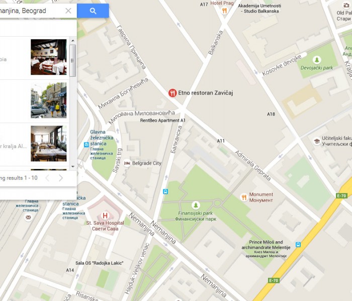 mapa beograda pretraga Google: Mape i Lokalna Pretraga   SEOLend mapa beograda pretraga
