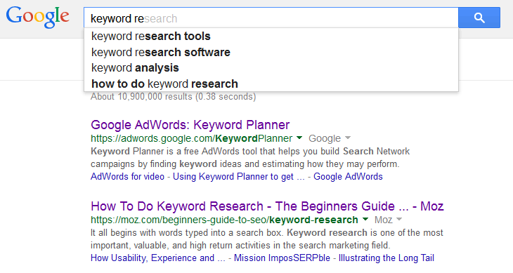 keyword-research-google-resutls